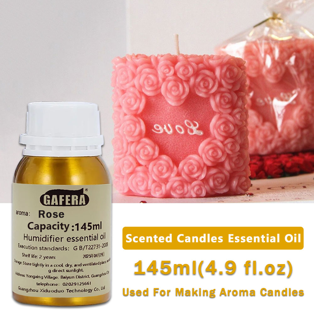 Candle Making Essential Oil - GAFERA 145ml(4.9 fl.oz) Rose Shangri-La Coffee