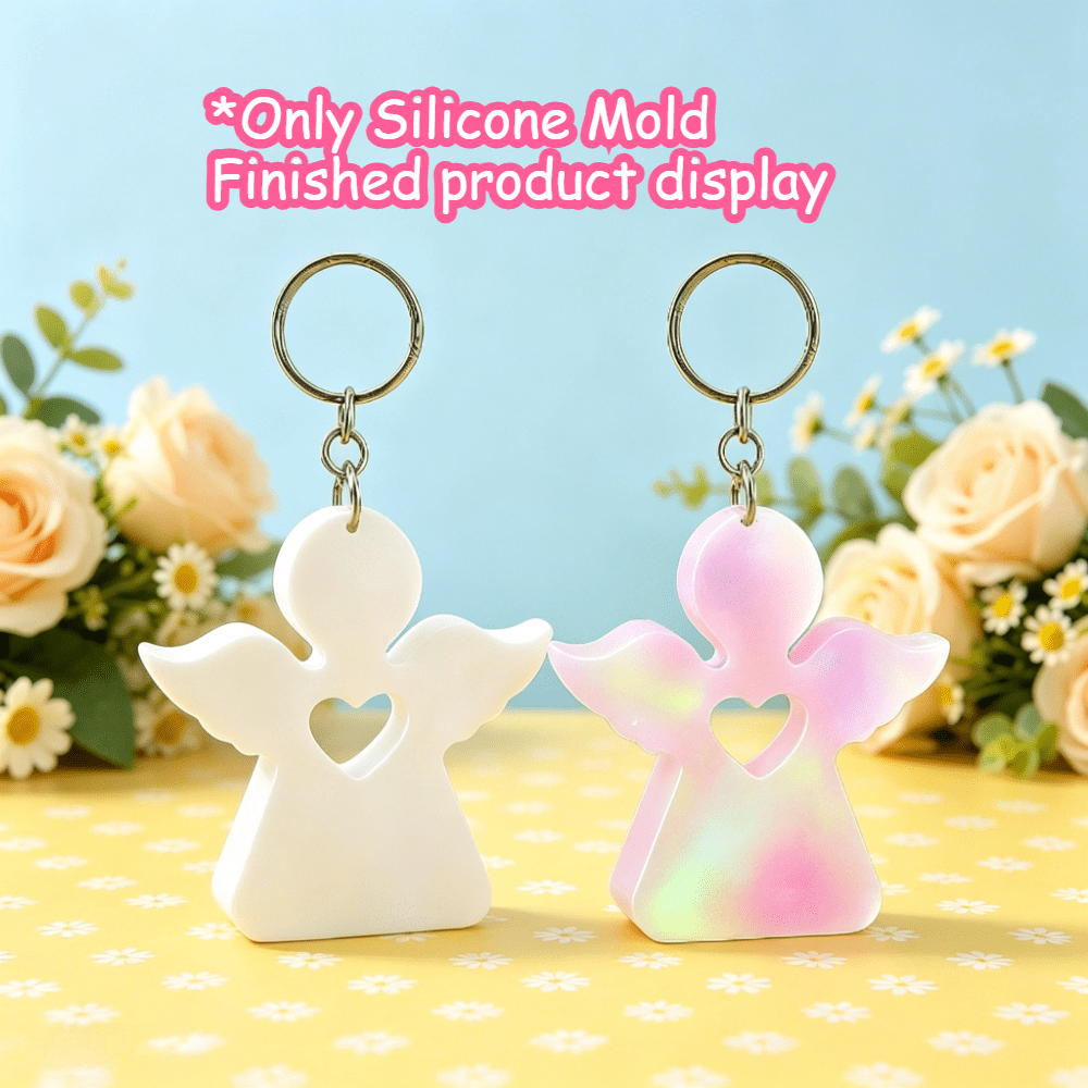 Candle Making Tutorial - Hollow Little Angel Silicone Resin Mold
