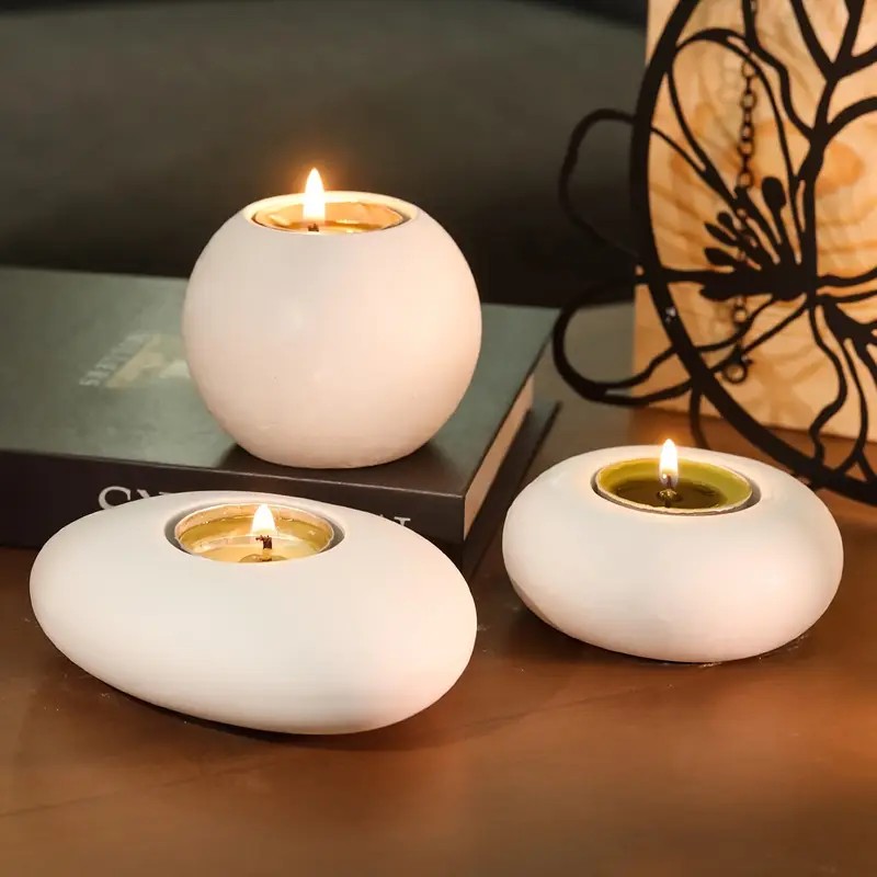 Candle Making Tutorial - Tealight Candle Holder Resin Silicone Mold,