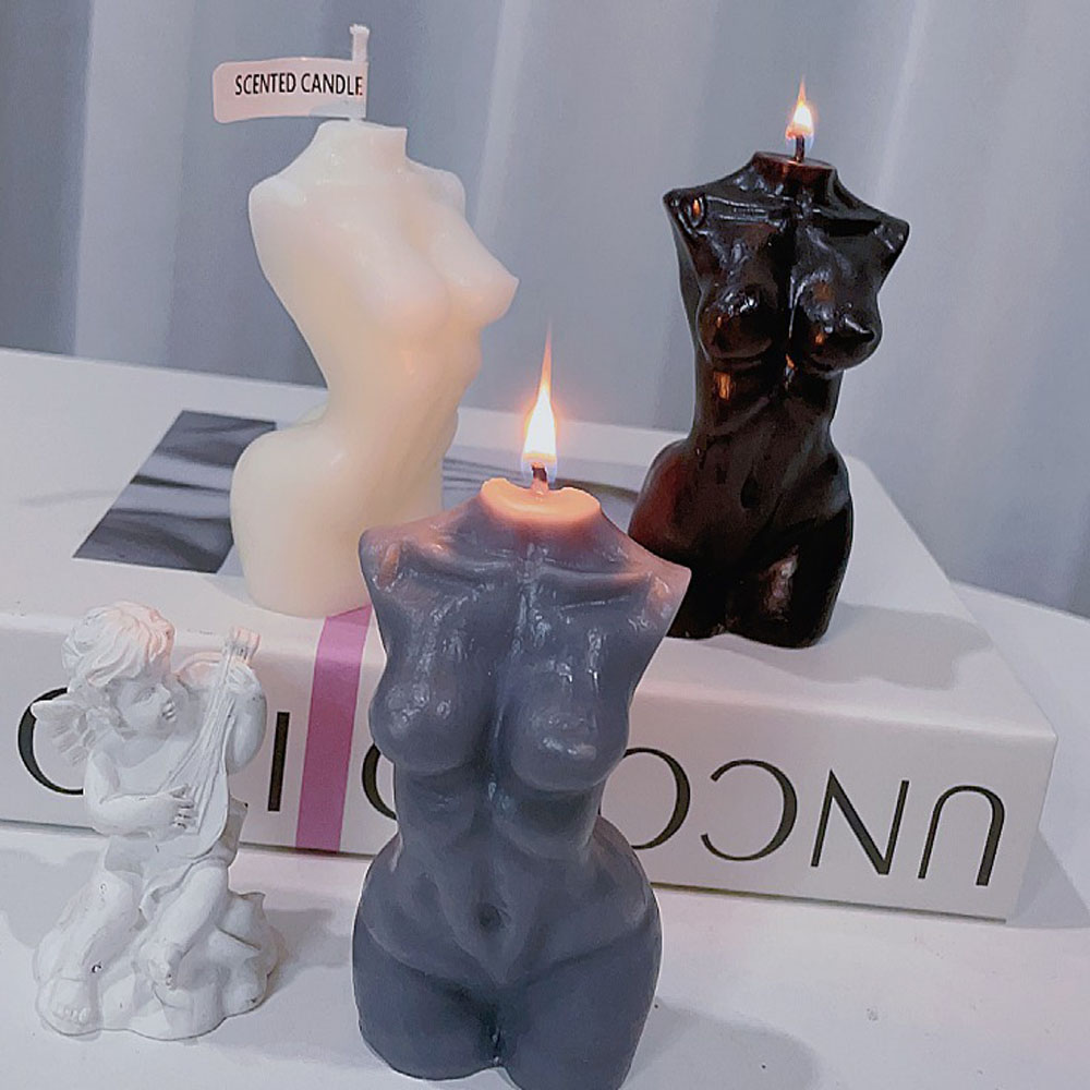 Candle Making Fragrances - Female Torso Body Shape Scented Candle