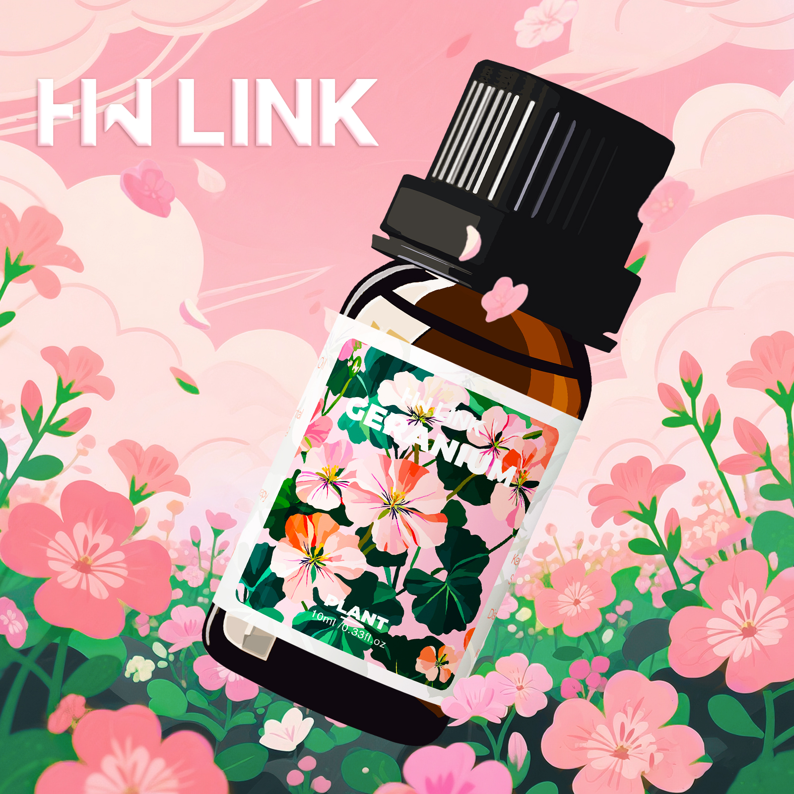 Candle Making Essential Oil - Geranium Essential Oil 10ml 100% Pure