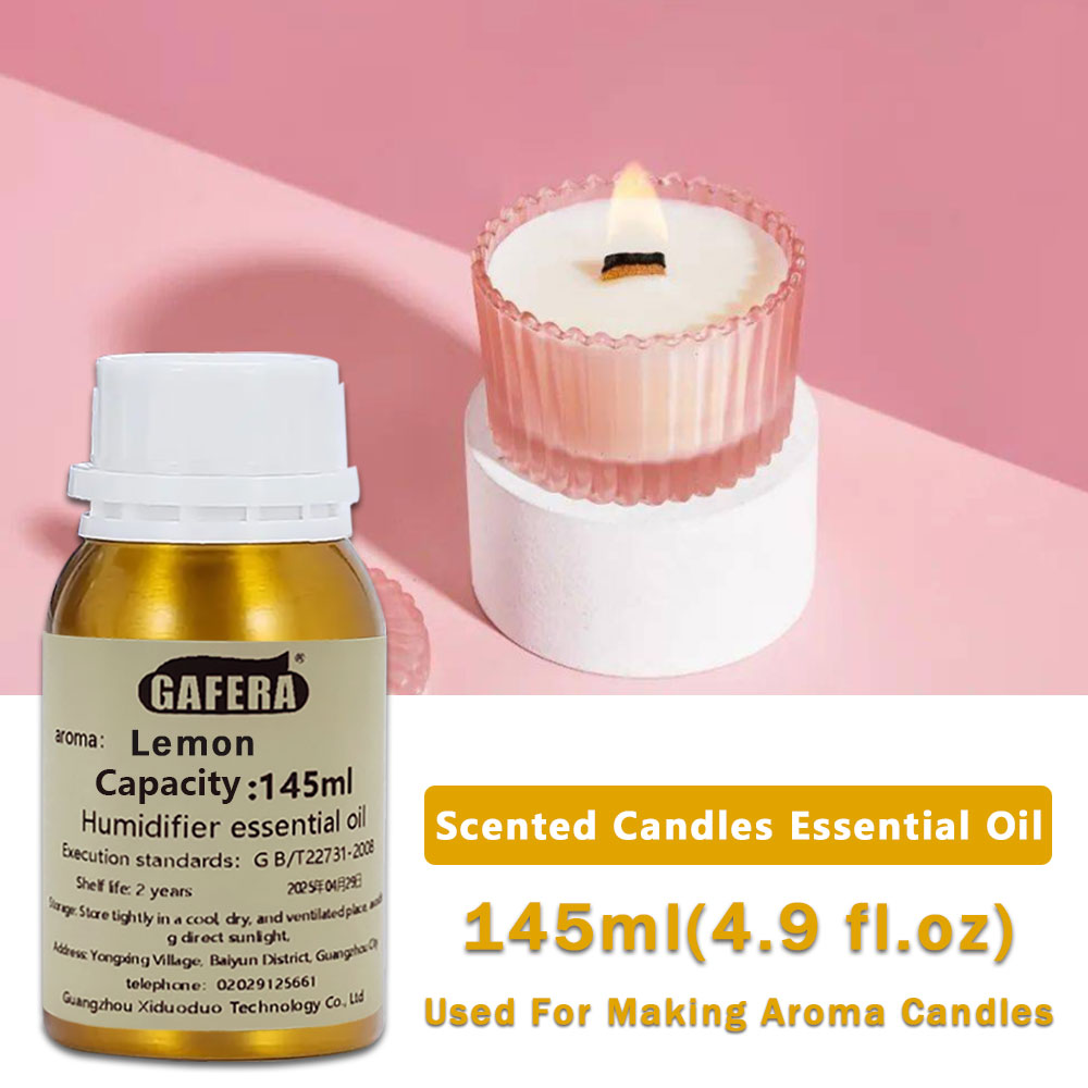 Candle Making Essential Oil - GAFERA 145ml(4.9 fl.oz) Lemon/Wild Bluebell Essential