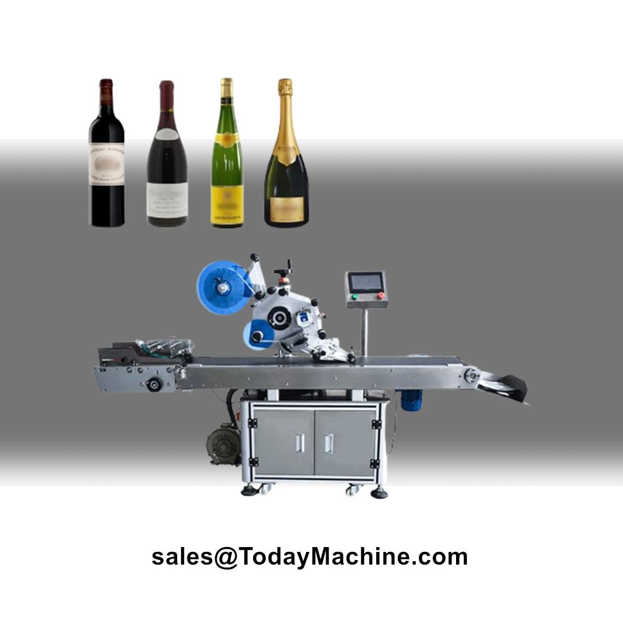 Label Sticker Round - Automatic Round Bottle Sticker Labeling Machines