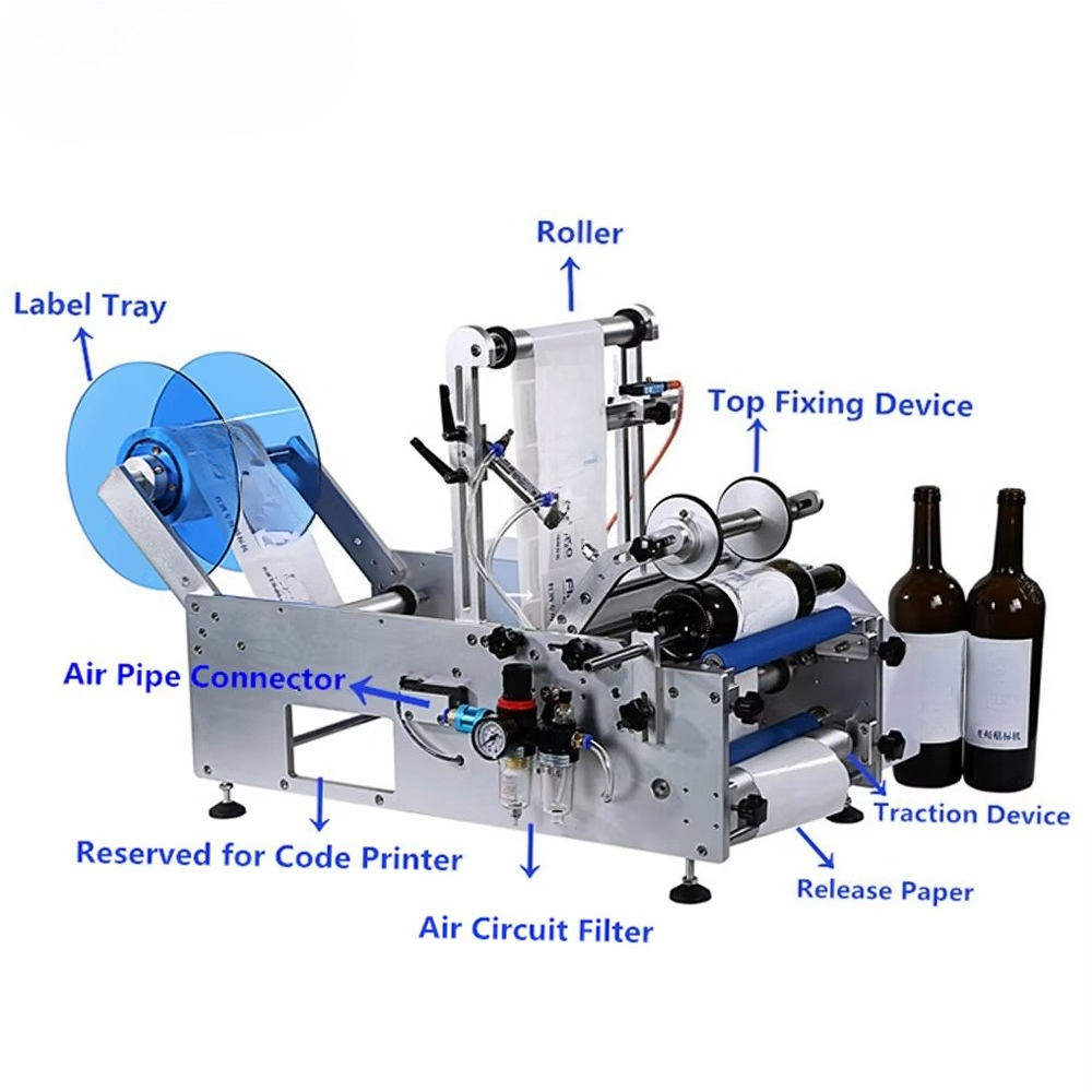 Bottle Labeling Printing Machi - Label Sticker Round review and price