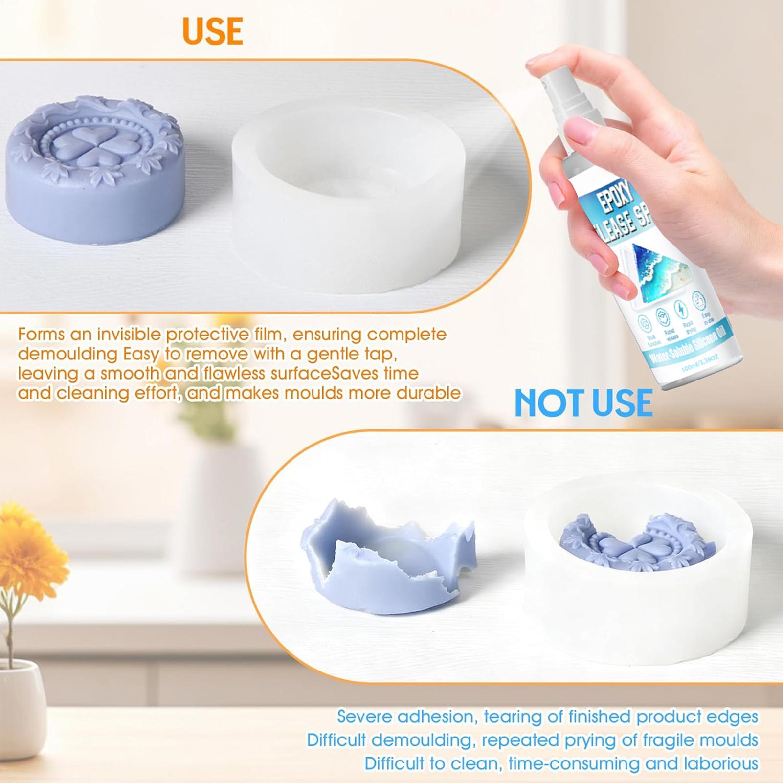 100ml Silicone Release Spray E - Candle Making Tutorial review and price