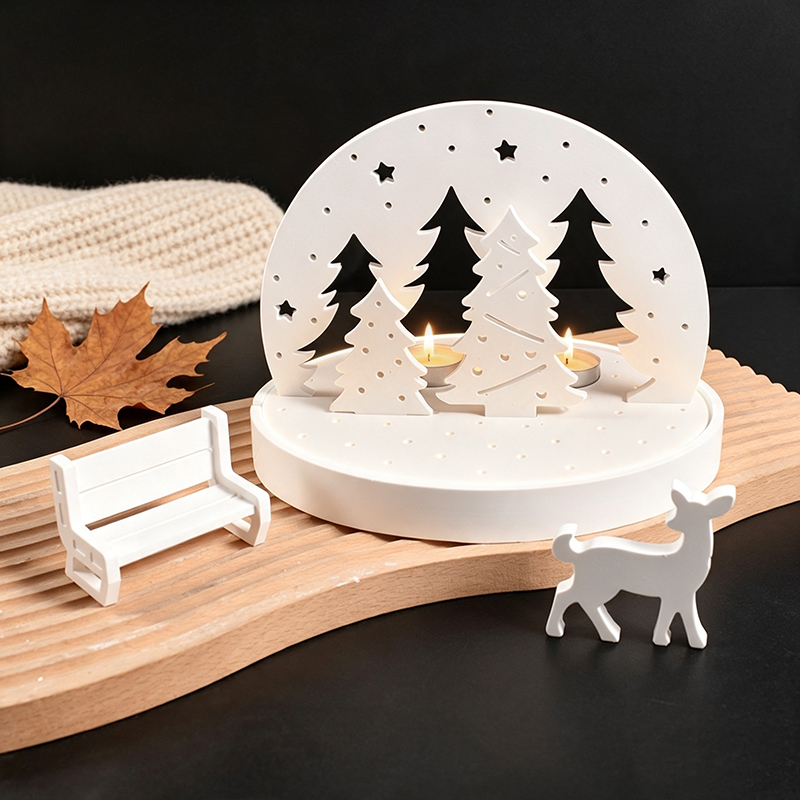 Christmas Elk Tealight Candle  - Candle Making Tutorial review and price