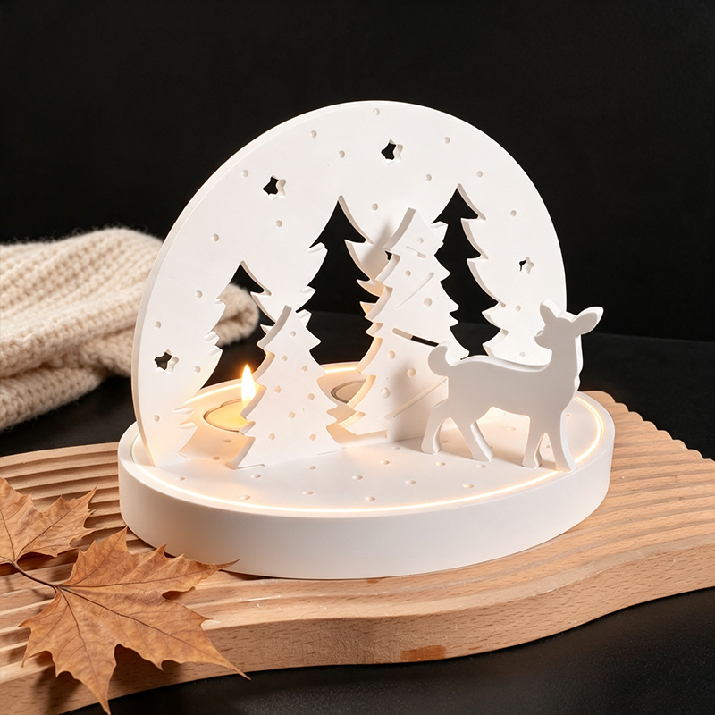 Christmas Elk Tealight Candle  - Candle Making Tutorial review and price