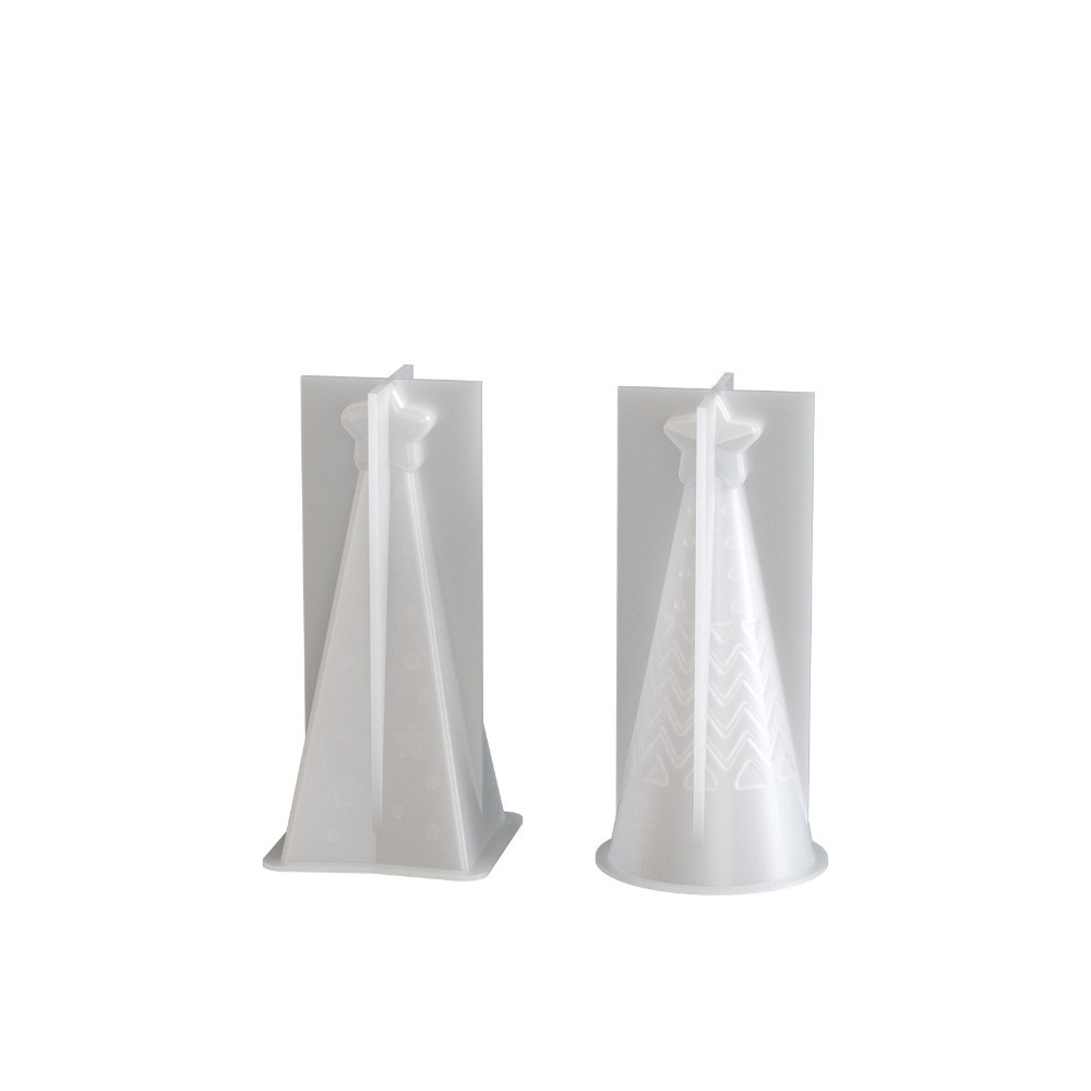 New Silicone Christmas Cone Ca - Candle Making Kit Xmas review and price