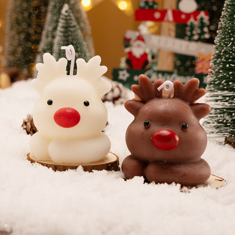 3D Christmas Deer Candle Makin - Xmas Candle Making review and price