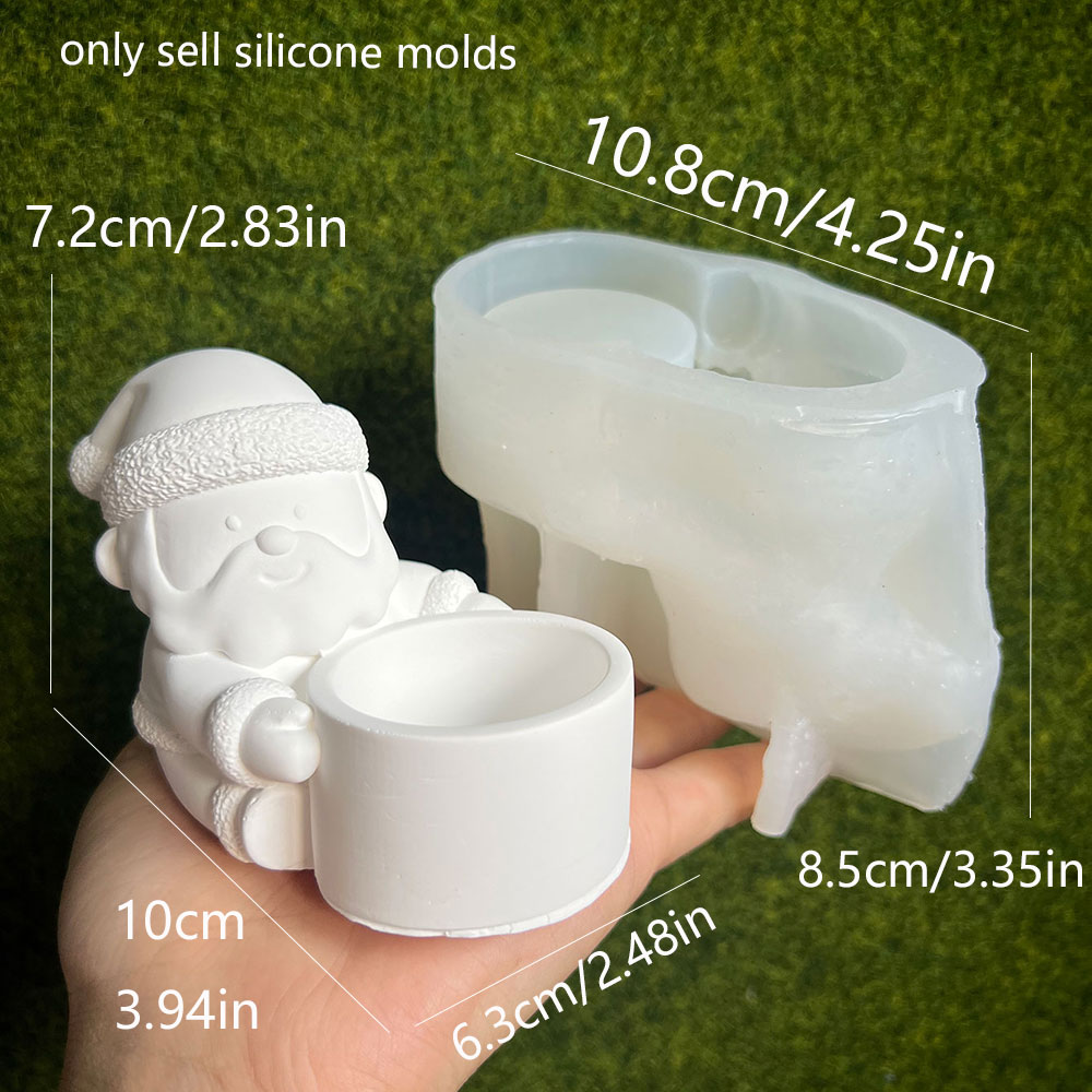 DIY Santa Claus Candlestick Si - Xmas Candle Making review and price
