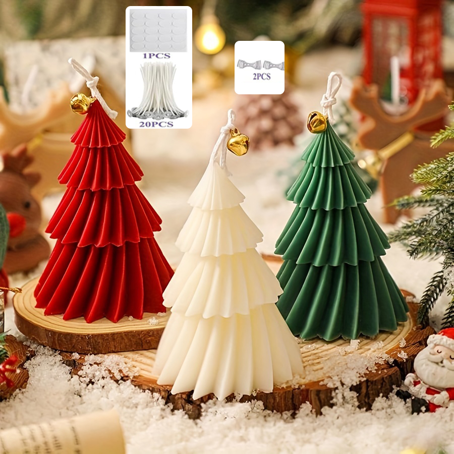 Christmas Tree Silicone Candle - Candle Making Kit Xmas review and price