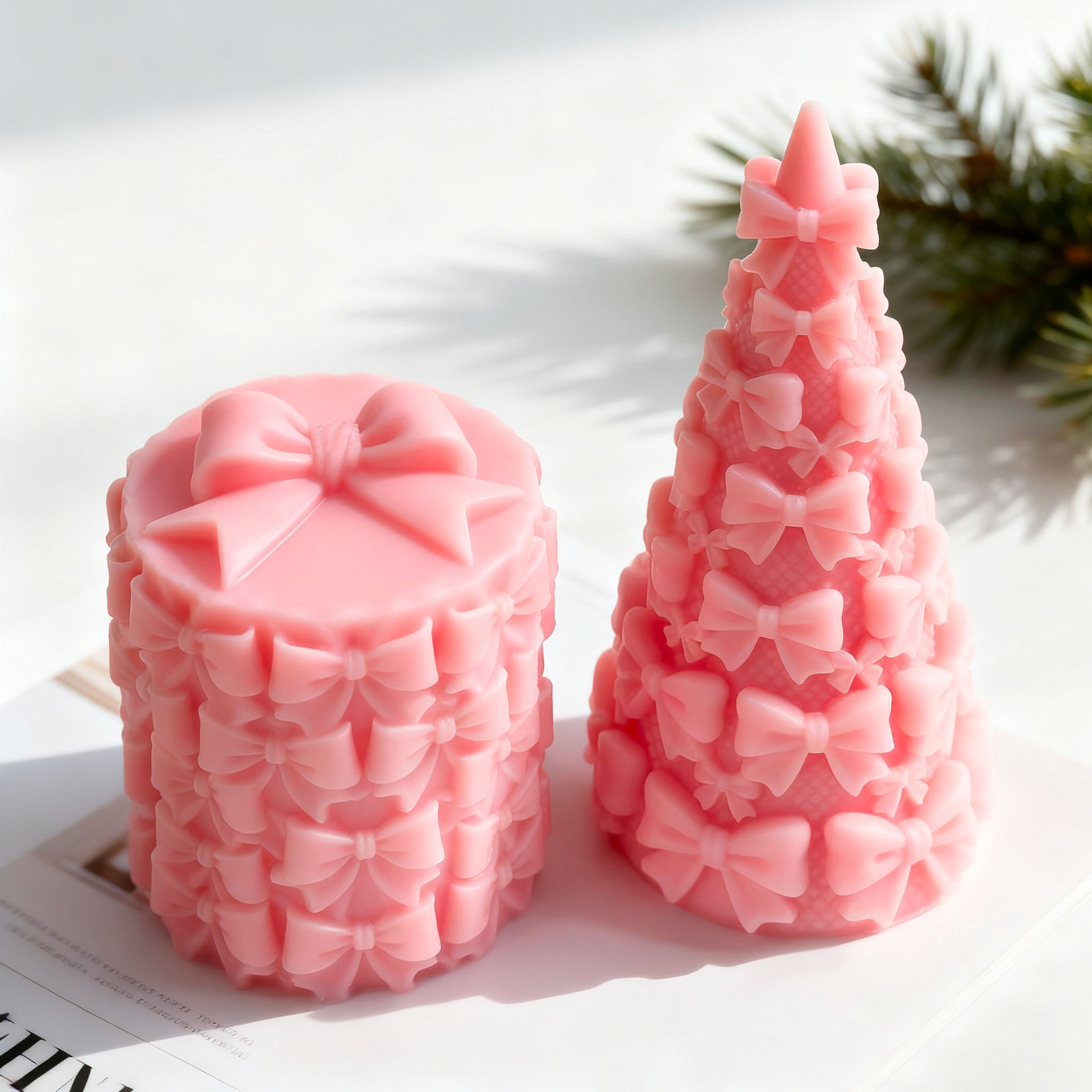 3D Bow Tie Christmas Tree Gift - Xmas Candle Making review and price