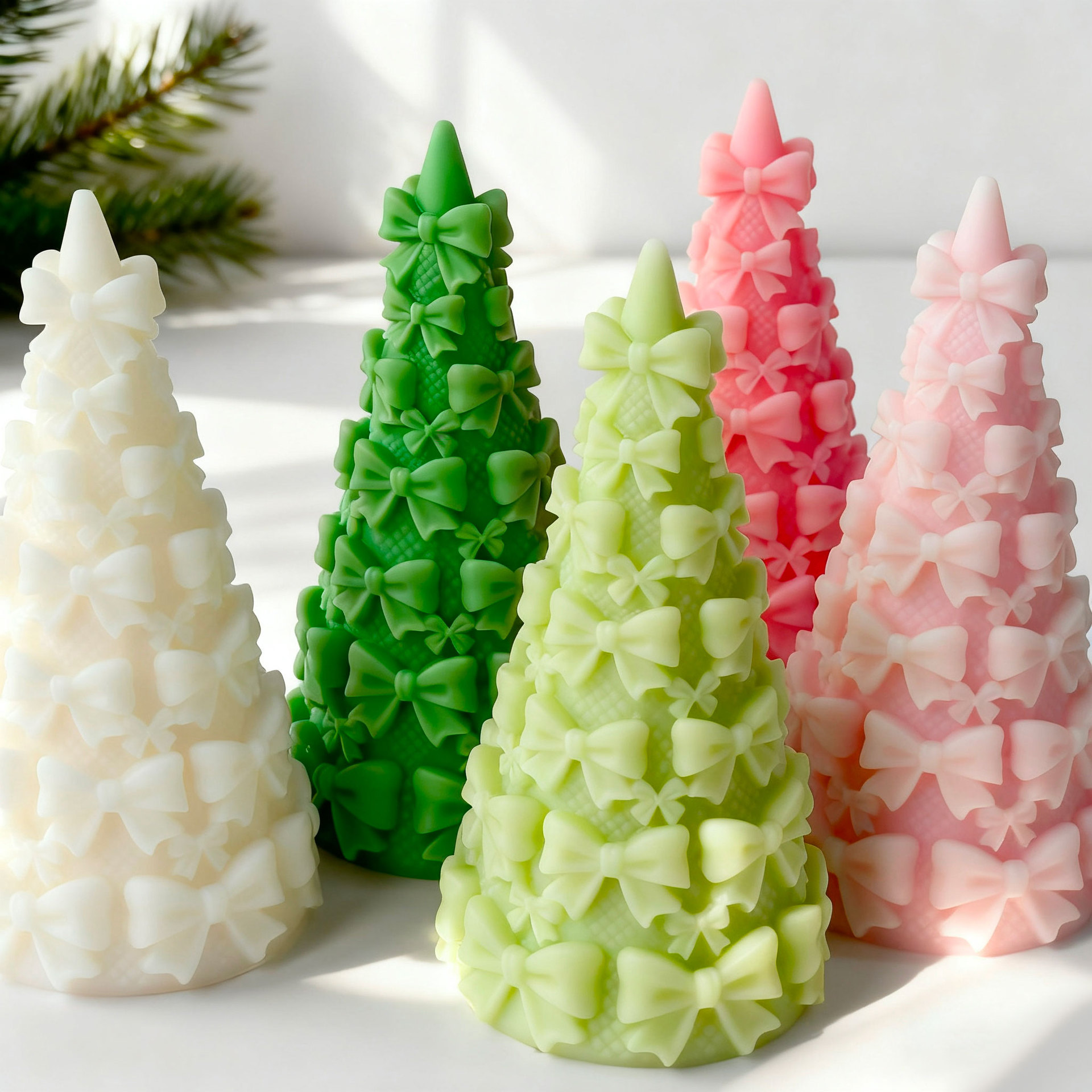 3D Bow Tie Christmas Tree Gift - Xmas Candle Making review and price