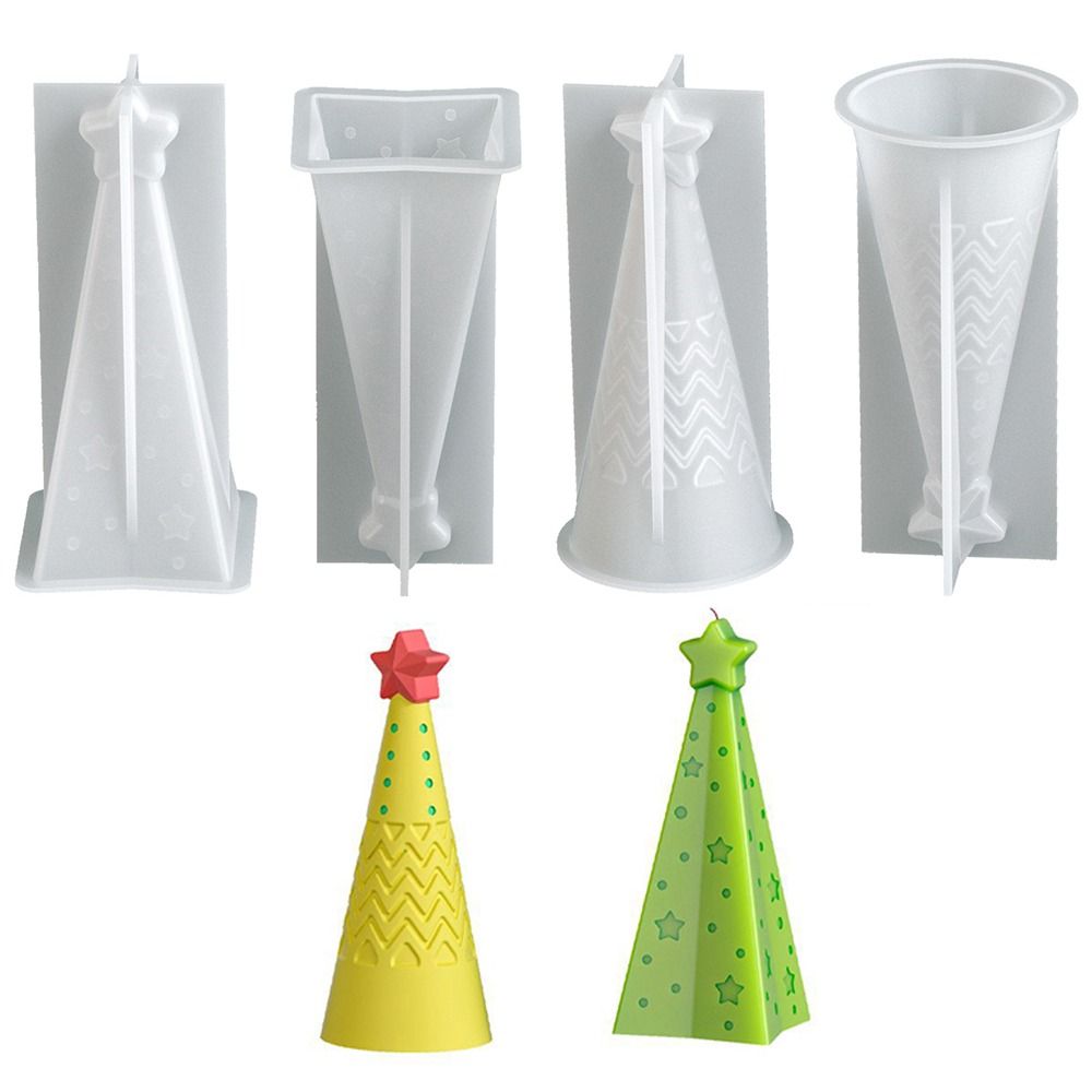 New Silicone Christmas Cone Ca - Candle Making Kit Xmas review and price
