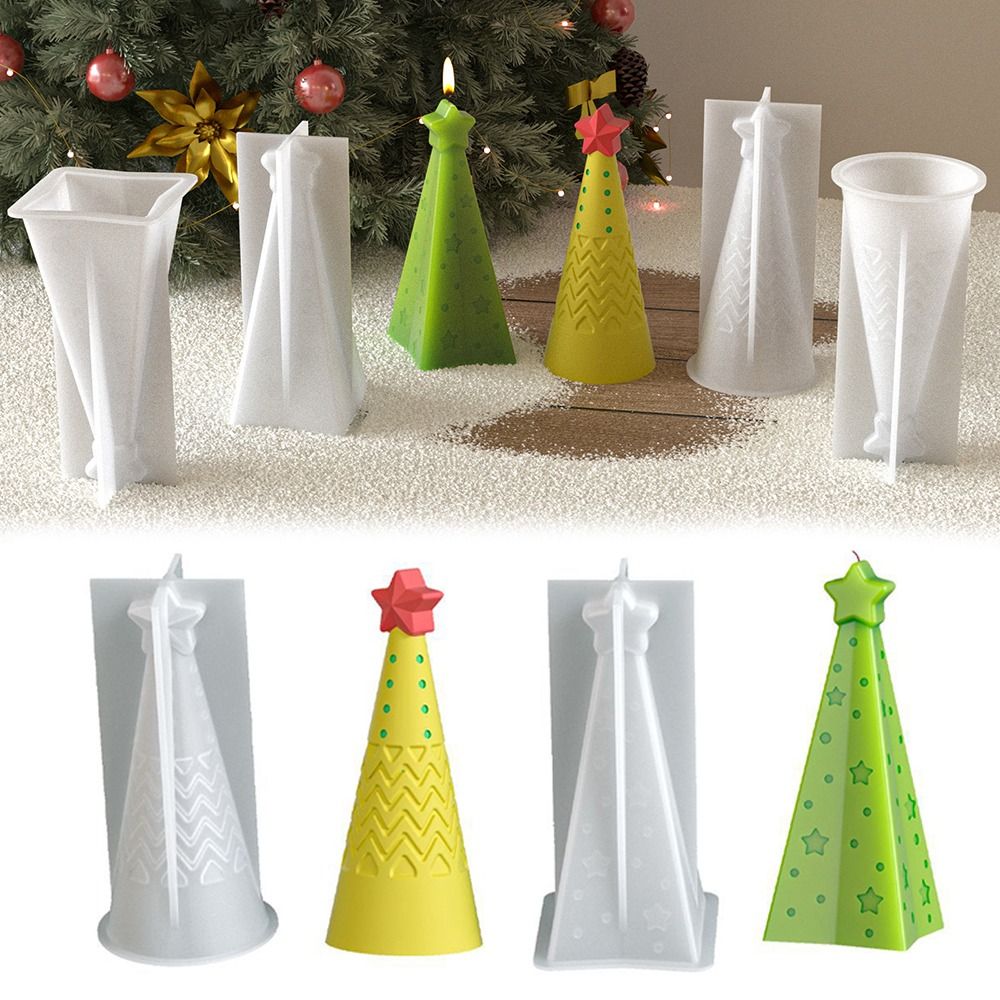 Silicone Christmas Cone Candle - Xmas Candle Making review and price