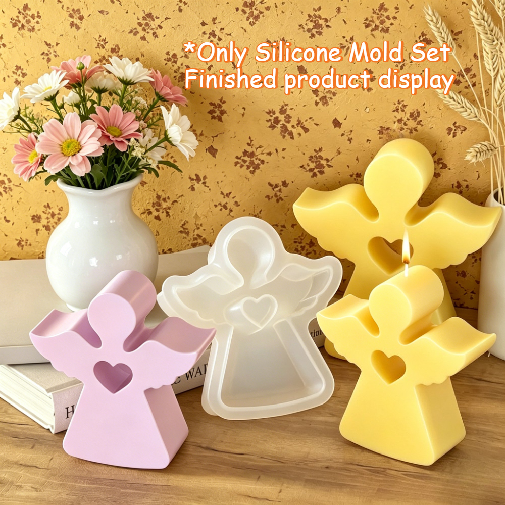 Hollow Little Angel Silicone R - Candle Making Tutorial review and price