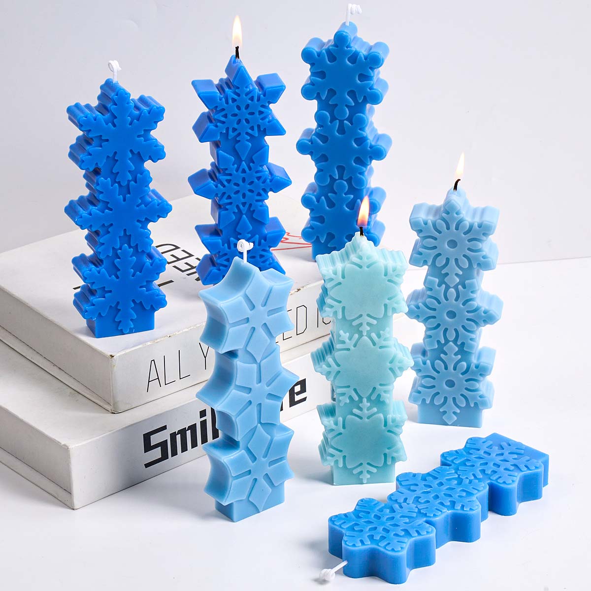 Christmas Snowflake Candle Mol - Xmas Candle Making review and price