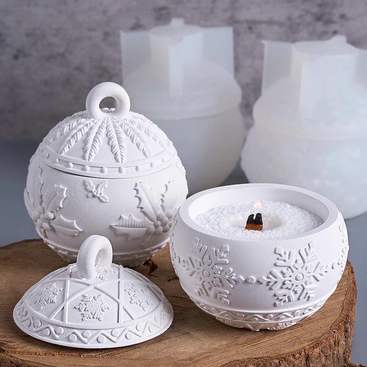 Christmas Round Ball Candle Ja - Candle Making Kit Xmas review and price