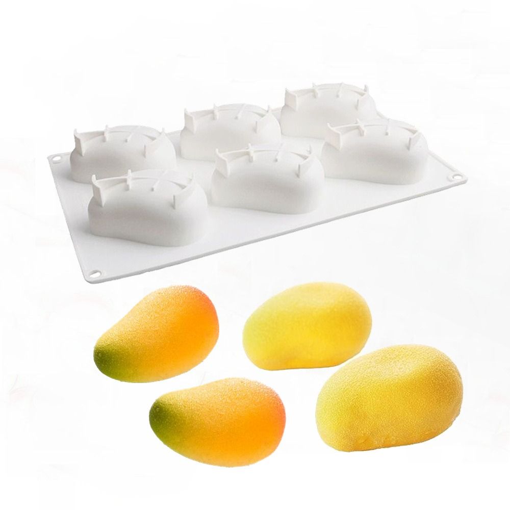 6 Cavity Mango Shaped Cake Mol - Candle Making Tutorial review and price
