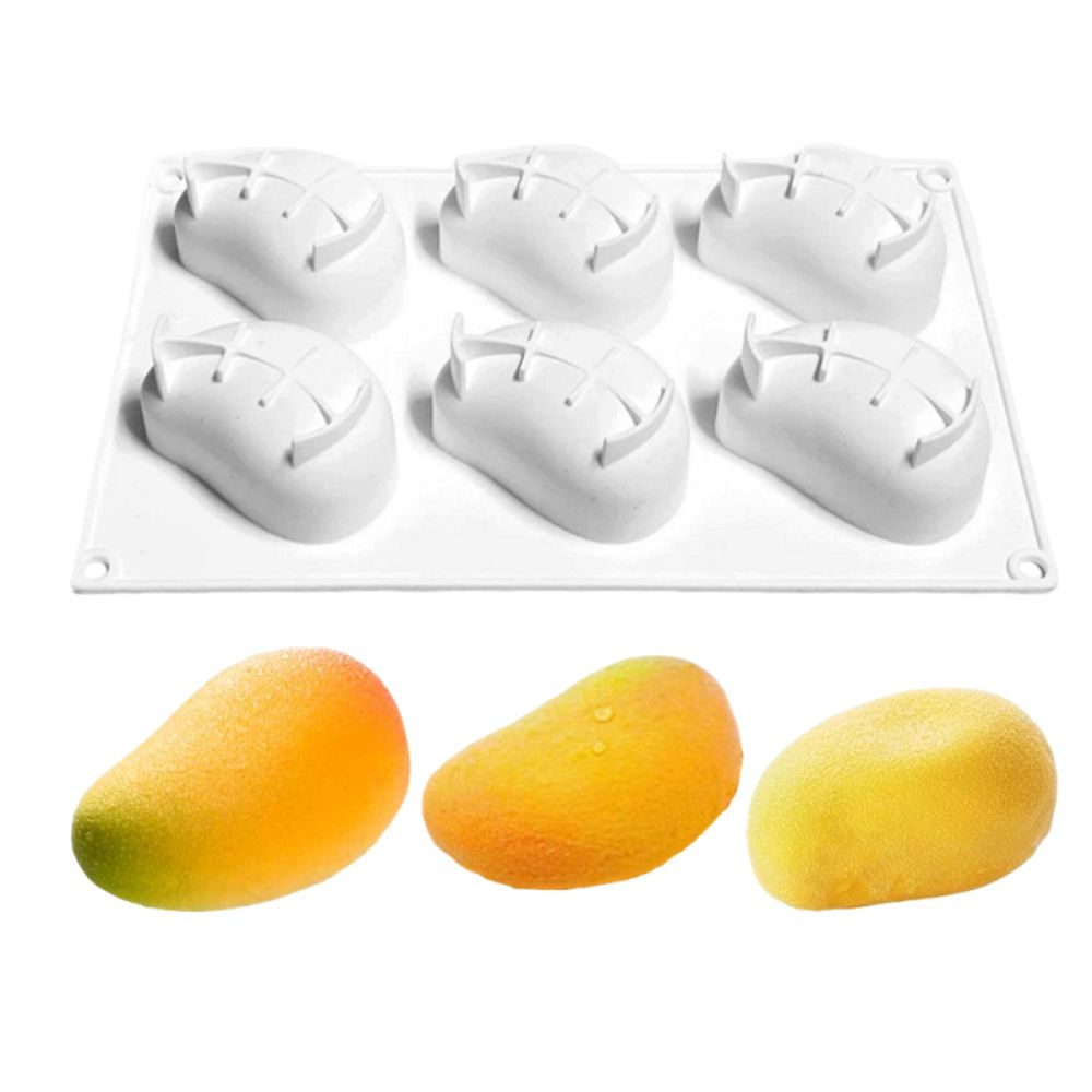 6 Cavity Mango Shaped Cake Mol - Candle Making Tutorial review and price