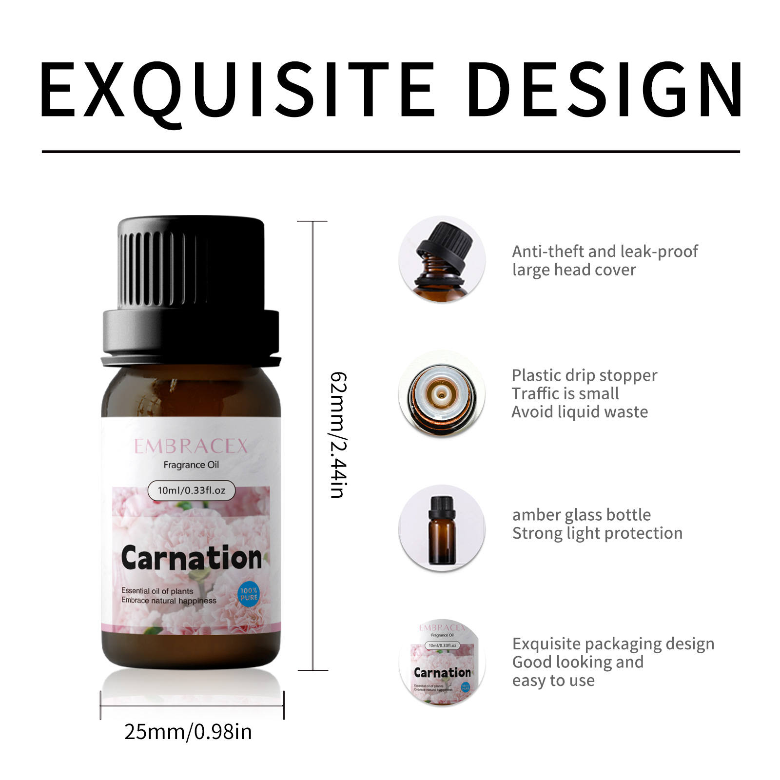 10ml Carnation Essential Oil F - Candle Making Fragrances review and price