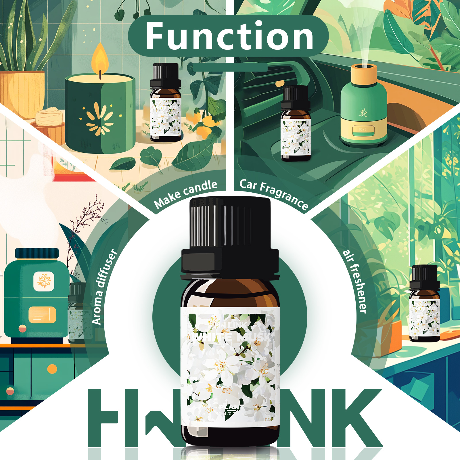 White Musk Essential Oils 10ml - Candle Making Essential Oil review and price