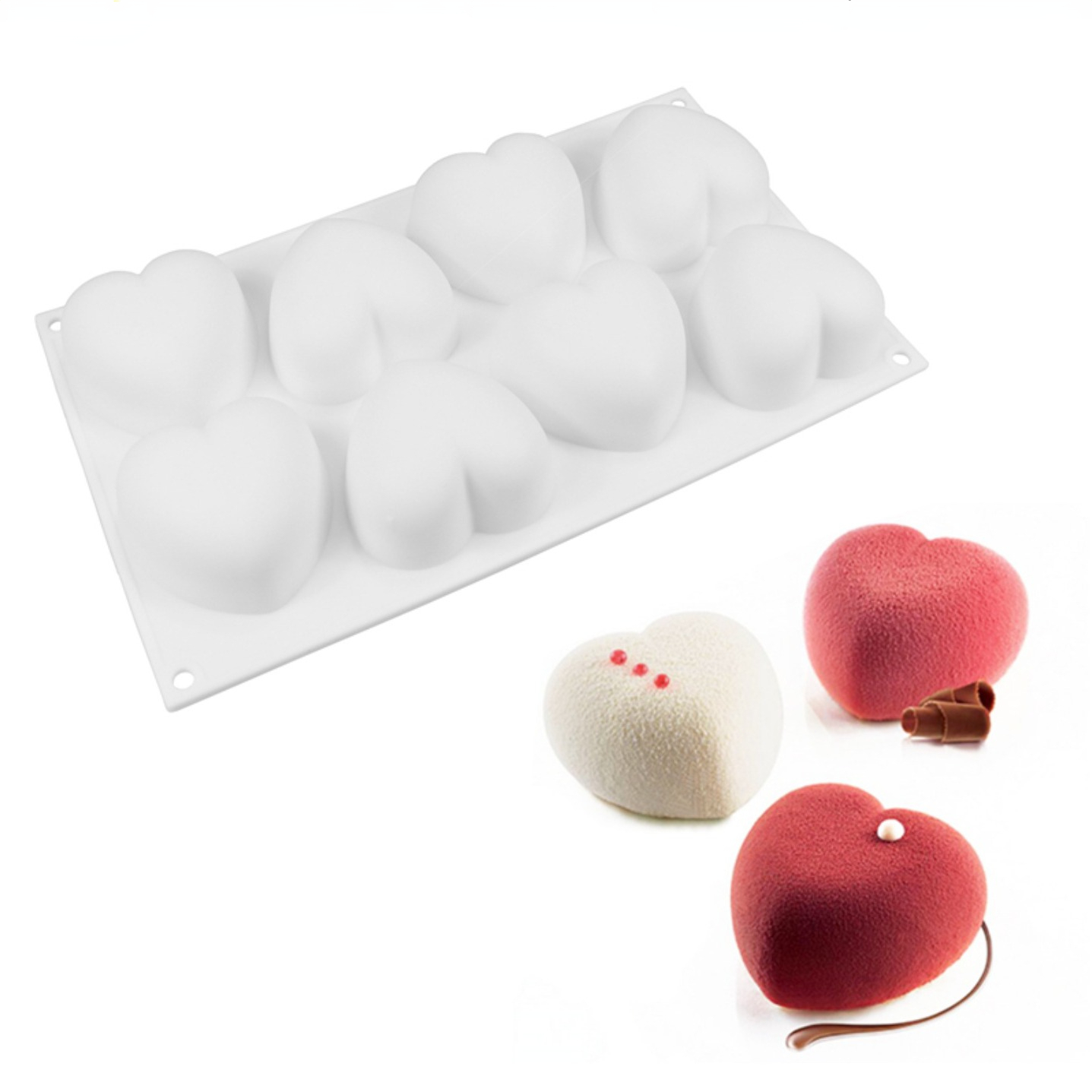 Love Heart Silicone Soap Mold  - Candle Making Tutorial review and price