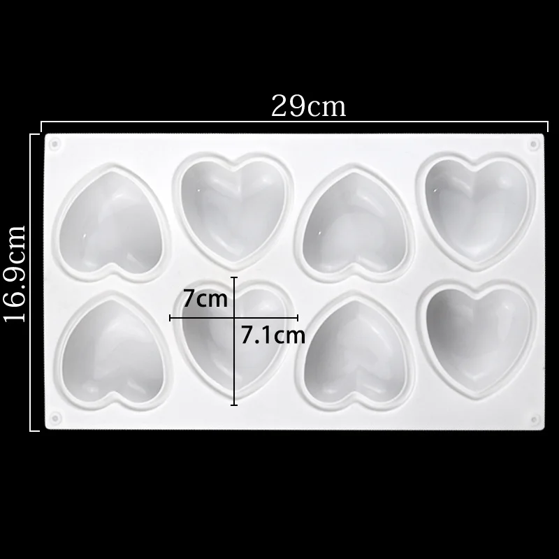Love Heart Silicone Soap Mold  - Candle Making Tutorial review and price