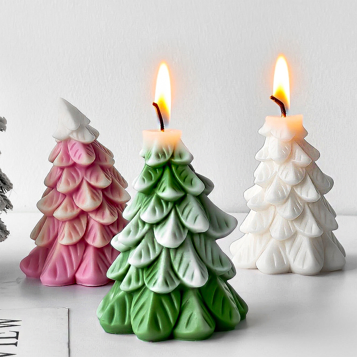 DIY Christmas Tree Silicone Mo - Xmas Candle Making review and price