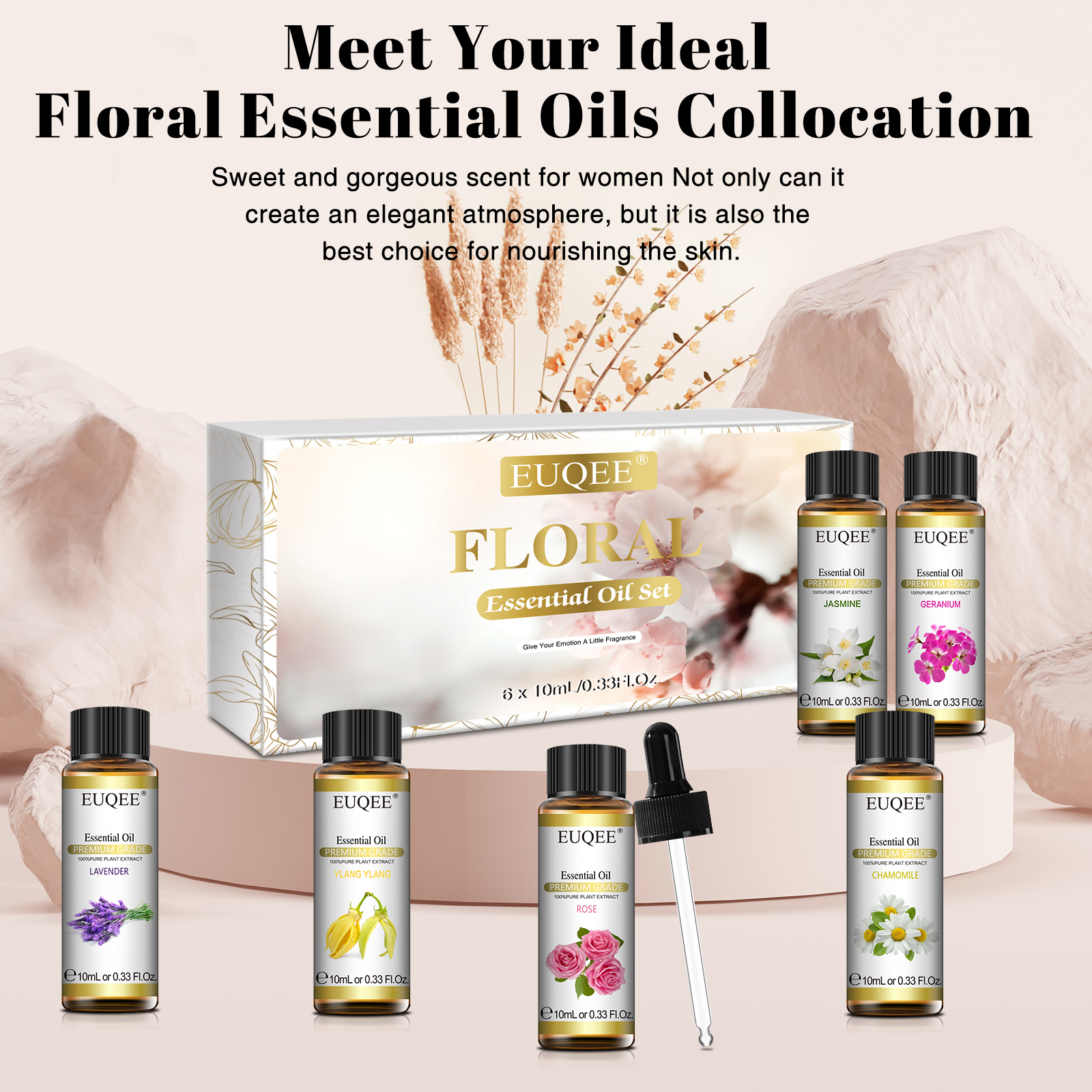 EUQEE 10ml*6pcs Essential Oil  - Candle Making Fragrances review and price