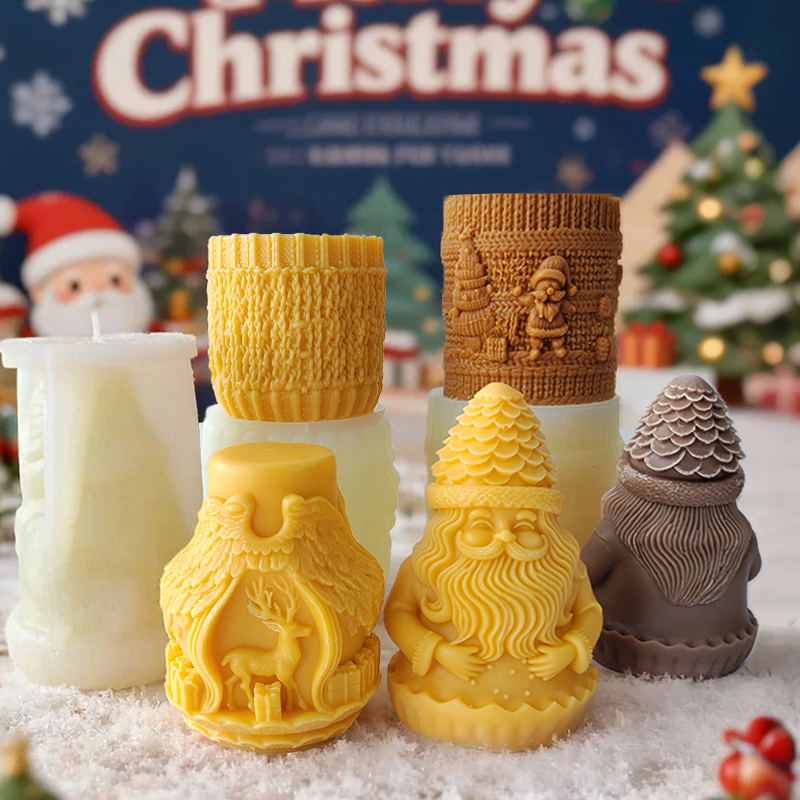 DIY Christmas Series Cylinder  - Xmas Candle Making review and price