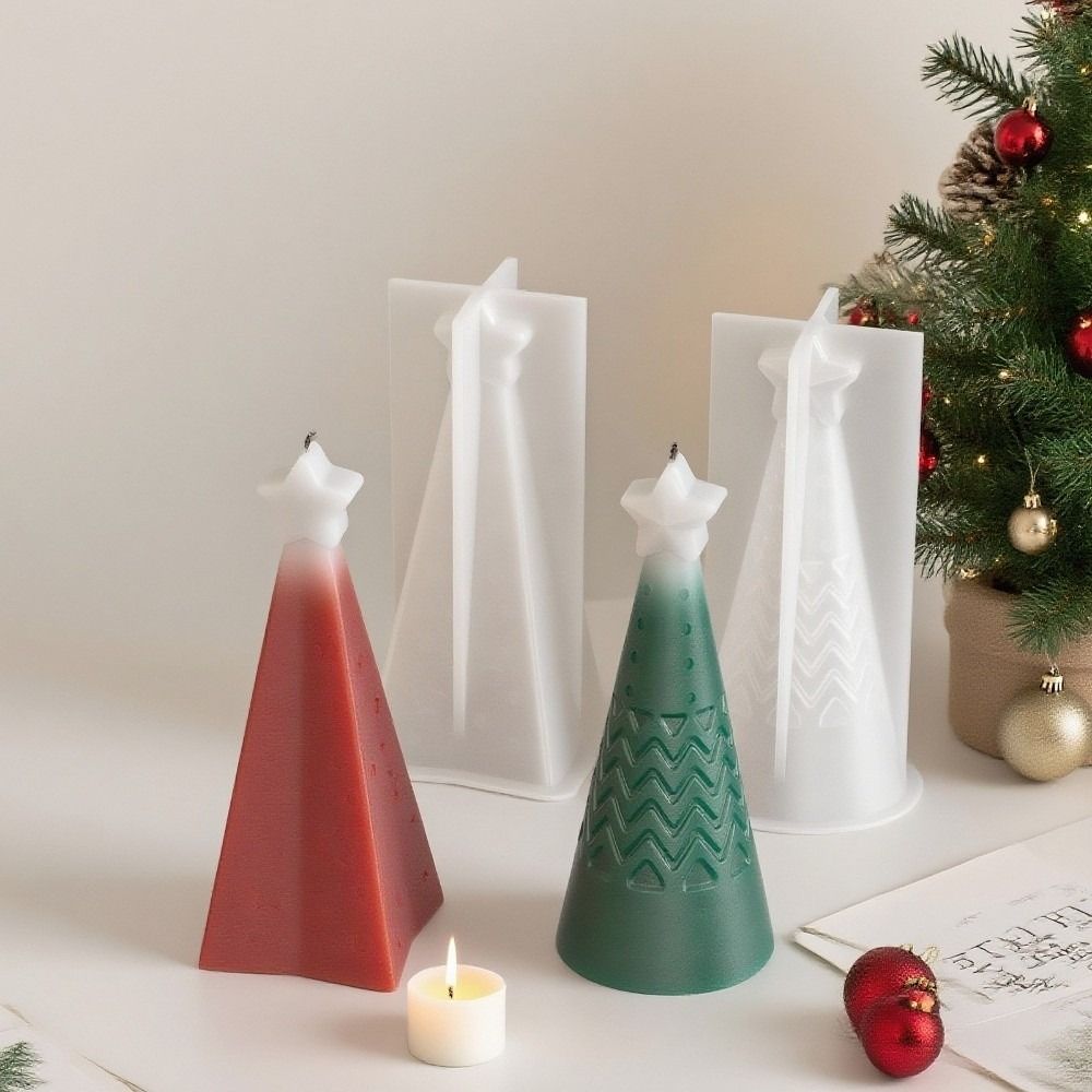 Silicone Christmas Cone Candle - Candle Making Kit Xmas review and price