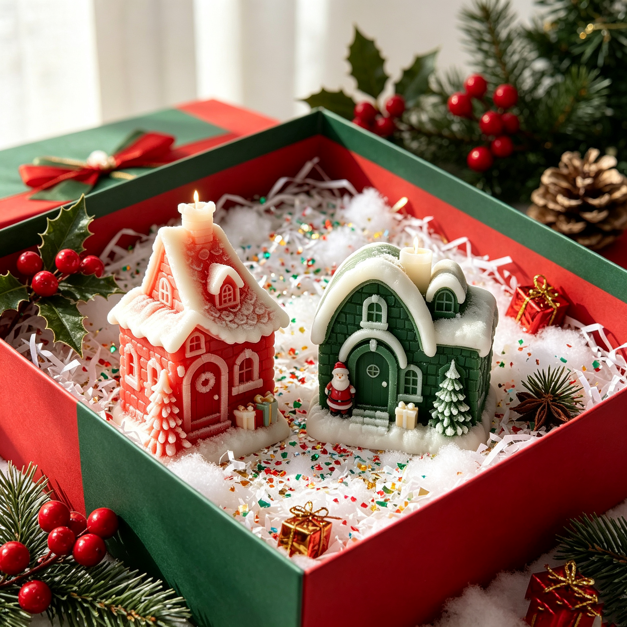 Christmas Snow House Silicone  - Xmas Candle Making review and price