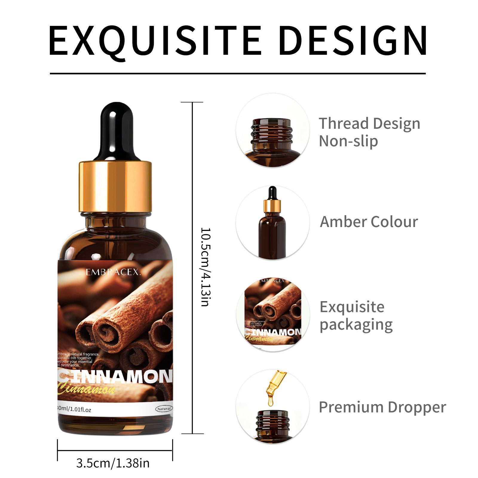 30ml Cinnamon Plant Essential  - Candle Making Essential Oil review and price