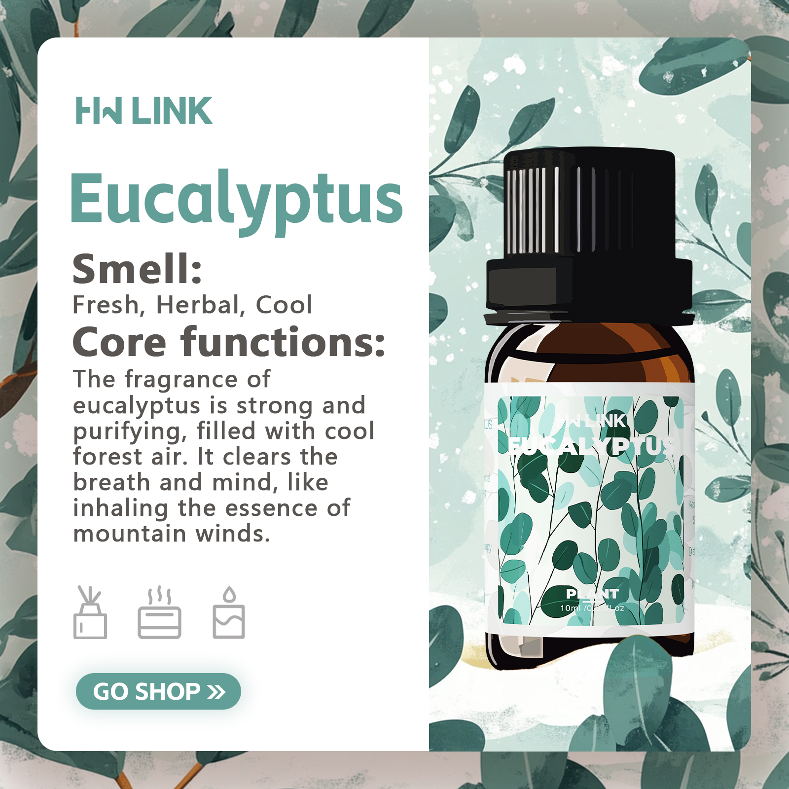 Eucalyptus Essential Oils 10ml - Candle Making Essential Oil review and price