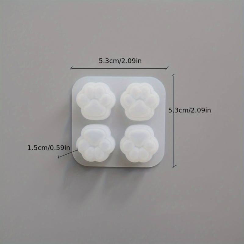 1Cat Paw Pattern Silicone Mold - Candle Making Tutorial review and price