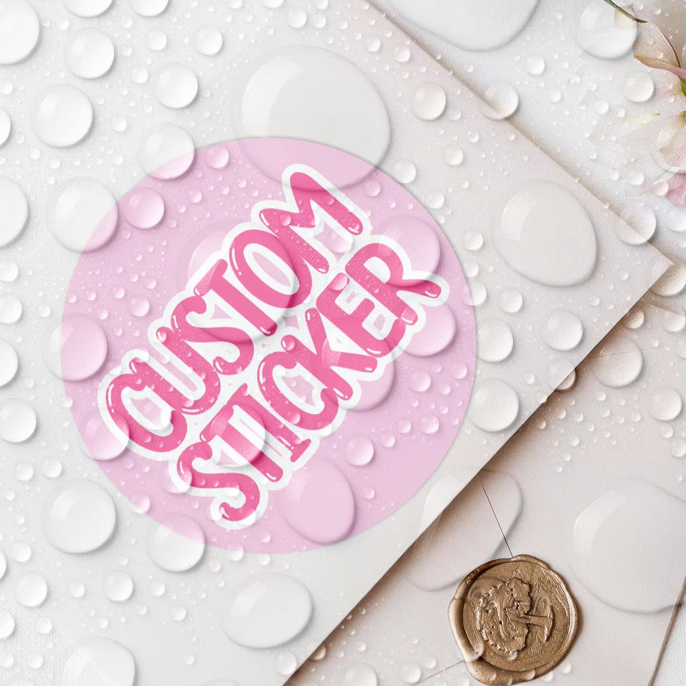 1-150PCS Custom Round Waterpro - Label Sticker Round review and price