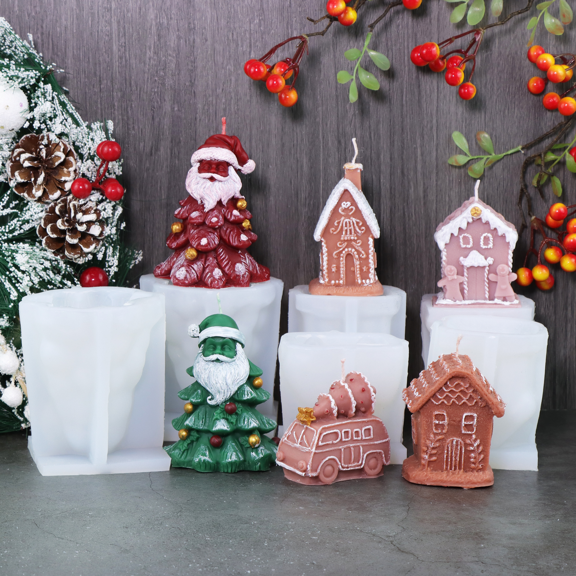 Christmas Dwarf Santa Mould Xm - Xmas Candle Making review and price