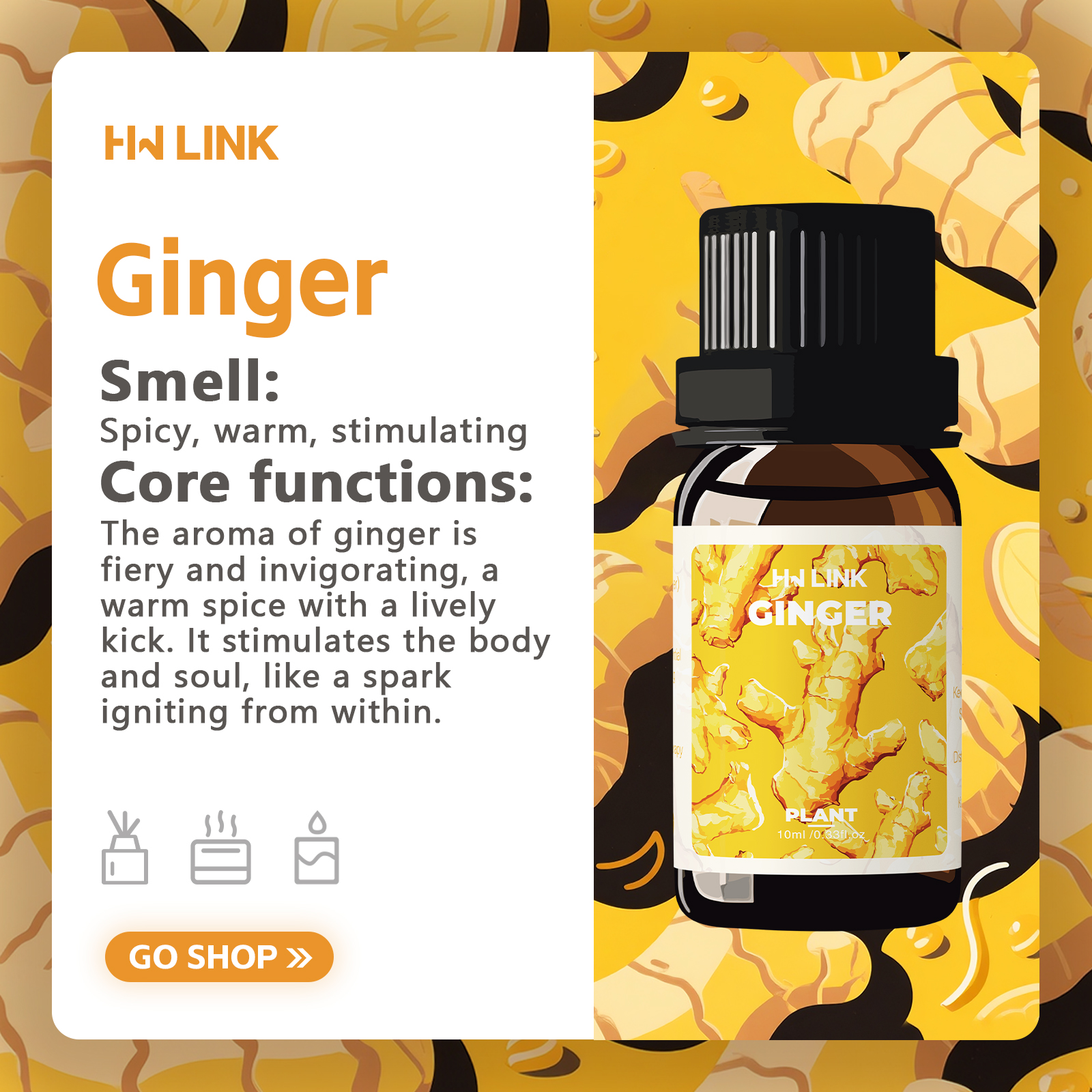 Ginger Oil 100%Pure Natural Gi - Candle Making Essential Oil review and price