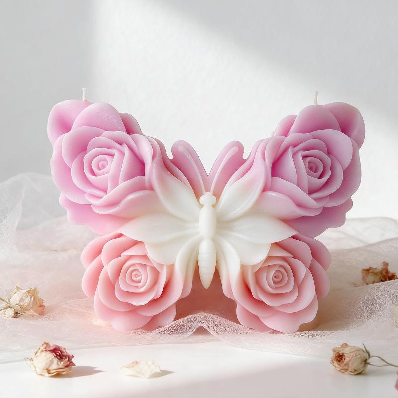 DIY Rose Butterfly Form Silico - Candle Making Tutorial review and price