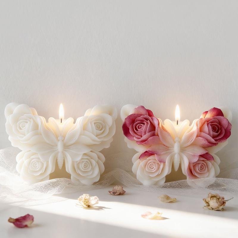 DIY Rose Butterfly Form Silico - Candle Making Tutorial review and price