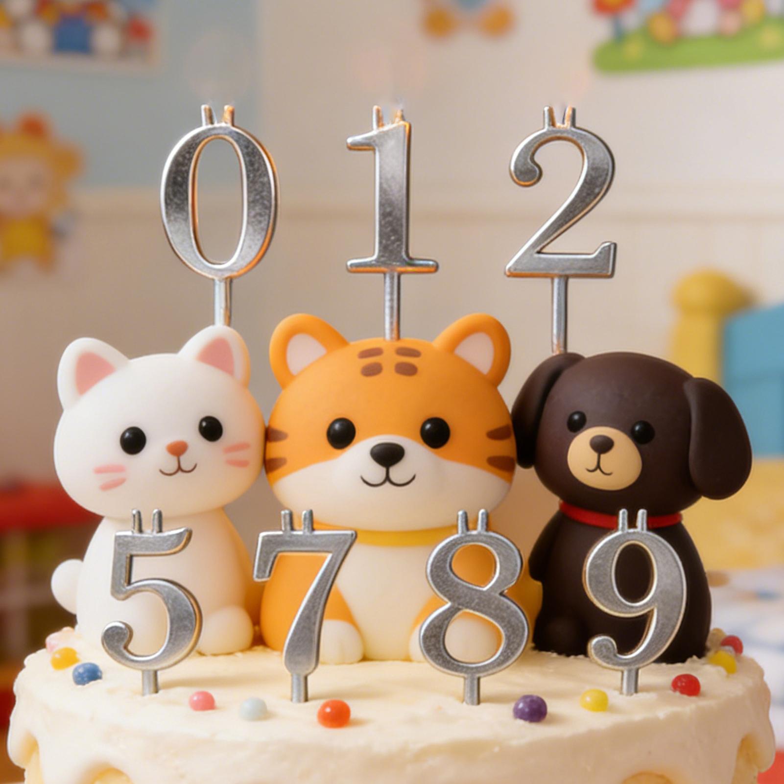 10pcs 0-9 Number Cake Toppers  - Candle Making Tutorial review and price